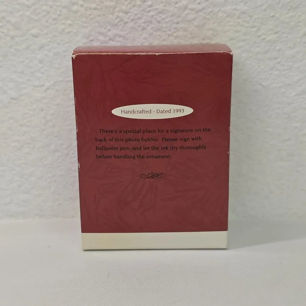 Collectible Vintage Hallmark Keepsake Ornament To My Grandma Photo Holder 1993